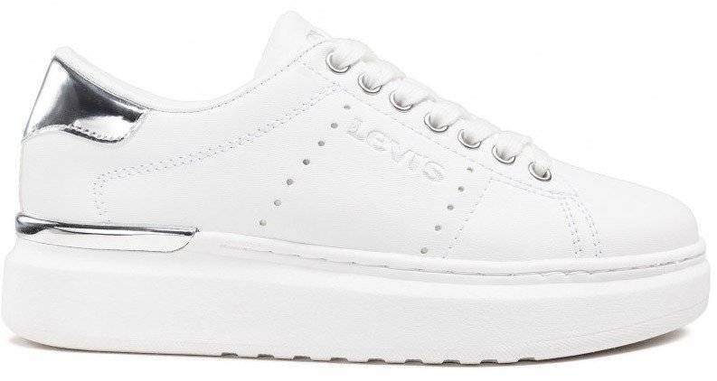 ΠΑΠΟΥΤΣΙΑ LEVI'S AMBER VAMB0001S ΛΕΥΚΟ/ΑΣΗΜΙ (EU:30)