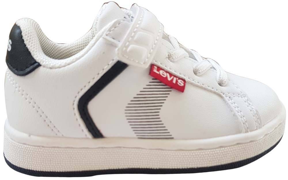 ΠΑΠΟΥΤΣΙΑ LEVI'S BOULEVARD MINI VAVE0051S ΛΕΥΚΟ/ΜΑΥΡΟ (EU:27) LEVIS