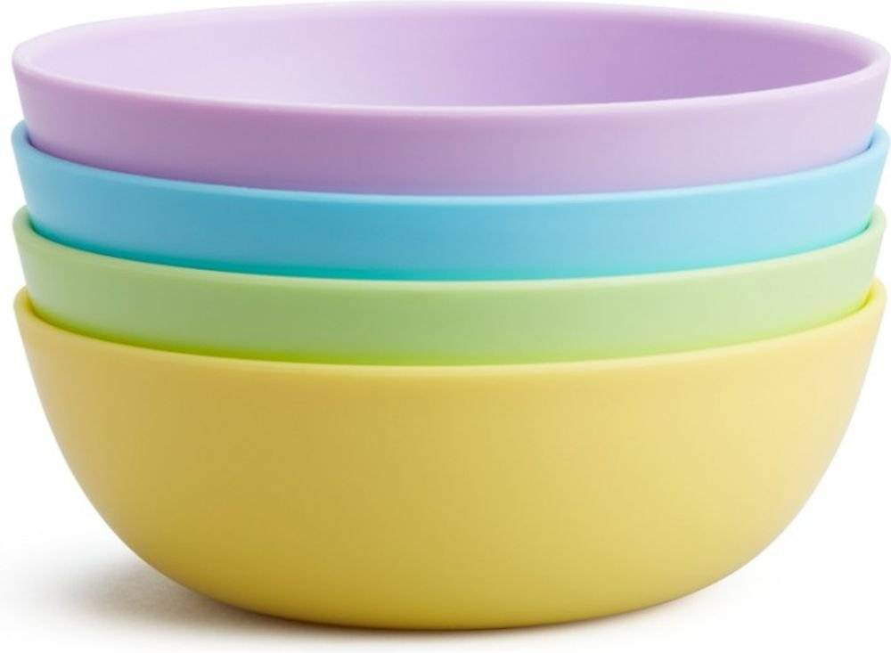 ΣΕΤ 4 ΧΡΩΜΑΤΙΣΤΑ ΜΠΟΛ 51760 MUNCHKIN MODERN MULTI BOWLS MUNCHKIN