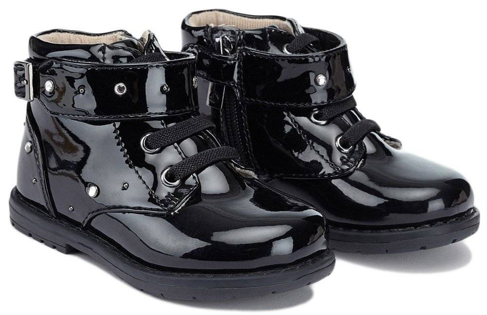 ΜΠΟΤΑΚΙ MAYORAL BIKER ΛΟΥΣΤΡΙΝΙ 42C 44.311-030 ΜΑΥΡΟ (EU:30) MAYORAL