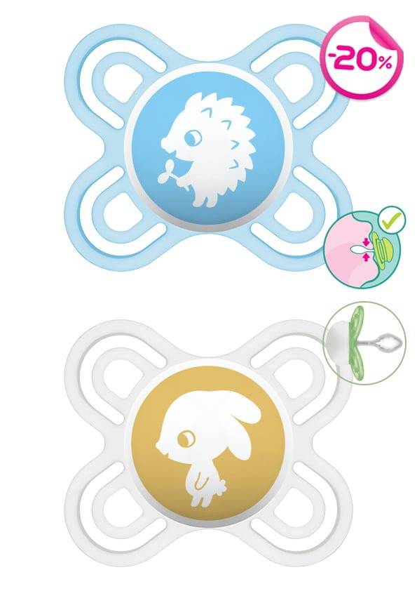 ΠΙΠΙΛΑ ΜΑΜ Α PERFECT START ΣΙΛΙΚΟΝΗ 2TMX 0-2 ΜΗΝΩΝ (081S) MAM