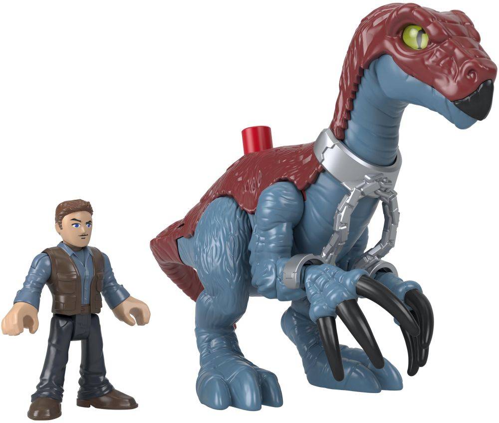 IMAGINEXT - JURASSIC WORLD 3 - ΔΕΙΝΟΣΑΥΡΟΣ ΚΑΙ ΦΙΓΟΥΡΑ (GVV63) FISHER-PRICE