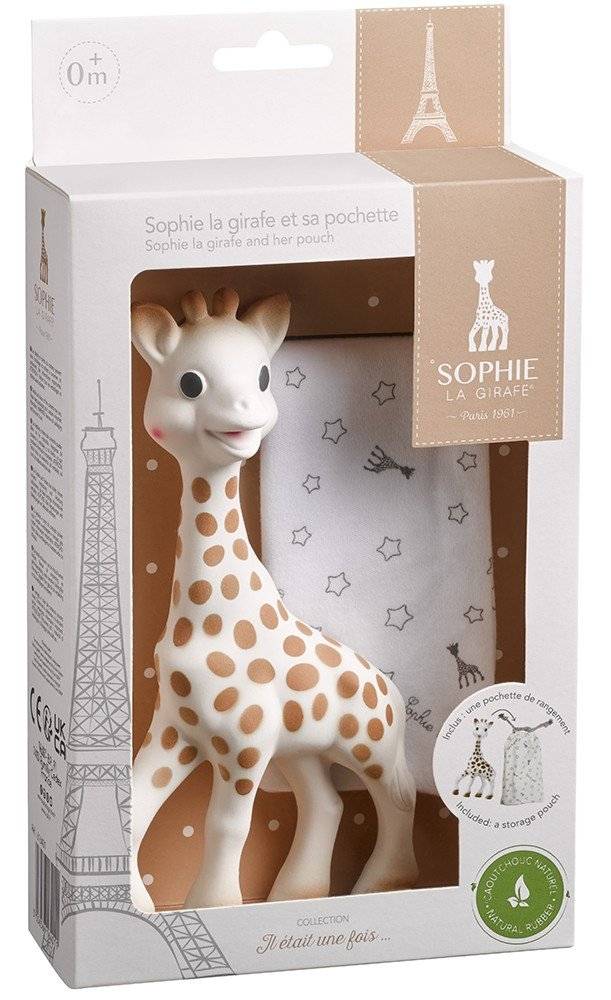 ΤΟ ΠΡΩΤΟ ΠΑΙΧΝΙΔΙ ΤΟΥ ΜΩΡΟΥ ΣΟΦΙ SOPHIE LA GIRAFE ΜΕ ΘΗΚΗ ΑΠΟΘΗΚΕΥΣΗΣ