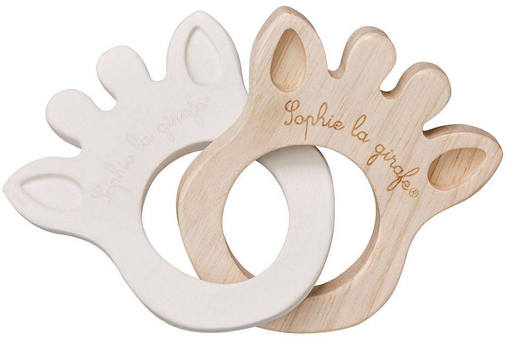 ΟΙΚΟΛΟΓΙΚΟΙ ΔΑΚΤΥΛΙΟΙ ΟΔΟΝΤΟΦΥΪΑΣ "SILHOUETTE RINGS" SOPHIE LA GIRAFE