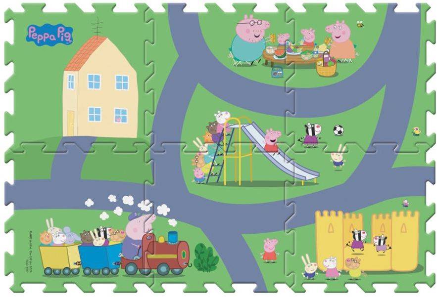 GIOCHI PREZIOSI MEGAMAT ΧΑΛΑΚΙ ΠΑΖΛ ΜΕ ΟΧΗΜΑ ΠΕΠΠΑ (PP021000)
