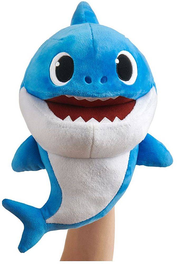 BABY SHARK ΛΟΥΤΡΙΝΑ PUPPETS ΜΕ ΤΡΑΓΟΥΔΙ ΜΠΑΜΠΑΣ ΚΑΡΧΑΡΙΑΣ (BAH10000) GIOCHI PREZIOSI