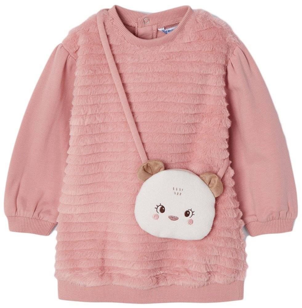 ΦΟΡΕΜΑ MAYORAL 2950 ΜΕ ΤΣΑΝΤΑ ΡΟΖ (68 CM)(6-9 ΜΗΝΩΝ) MAYORAL