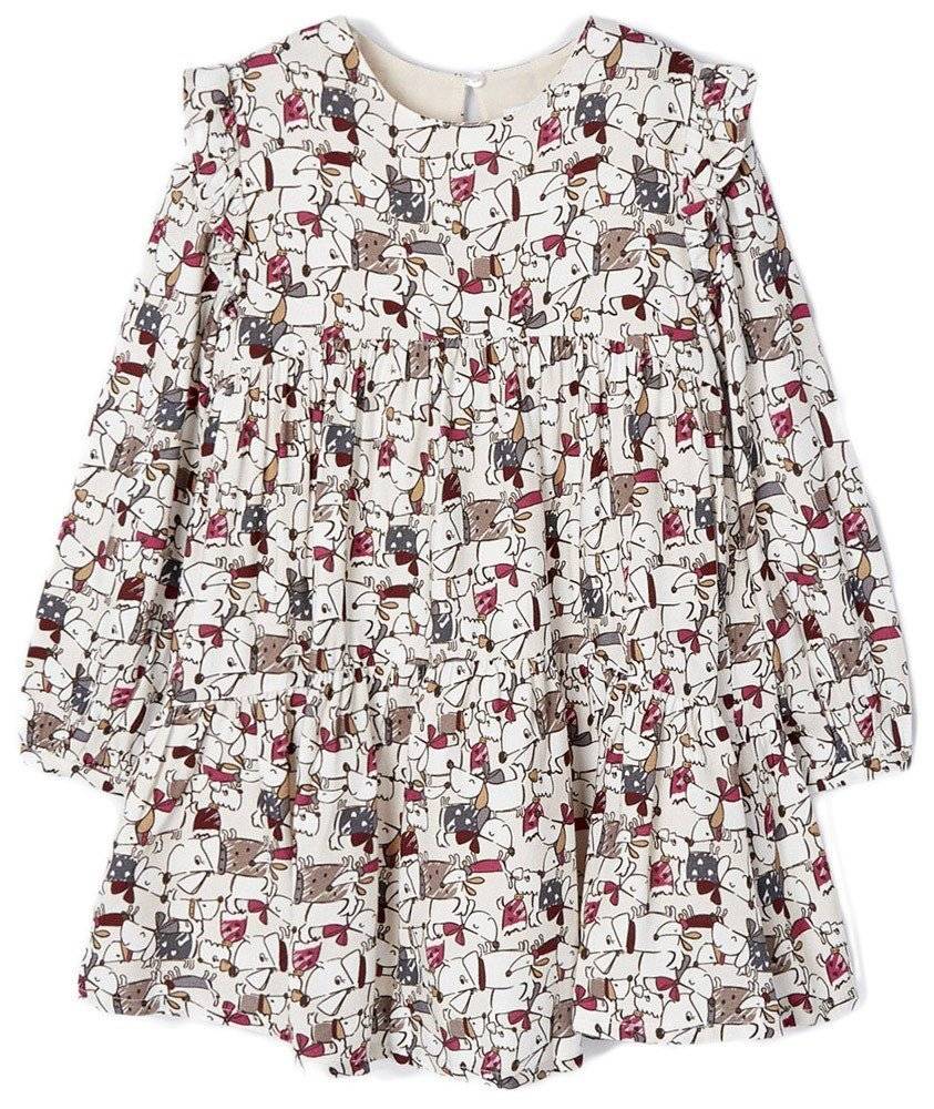 ΦΟΡΕΜΑ MAYORAL 4966 ΑΝΟΙΧΤΟ ΜΠΕΖ (122 CM)(7 ΕΤΩΝ)