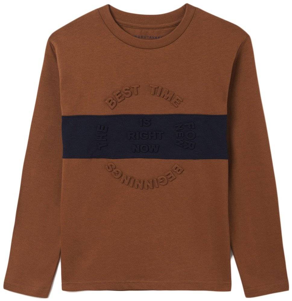 ΜΠΛΟΥΖΑ MAYORAL 7002 ΑΝΟΙΧΤΟ ΚΑΦΕ (160 CM)(14 ΕΤΩΝ) MAYORAL