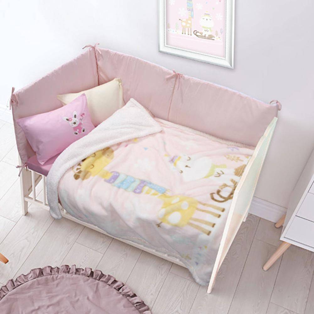 ΚΟΥΒΕΡΤΑ FLEECE DAS HOME SHERPA RELAX 6556 ΡΟΖ 110X140CM