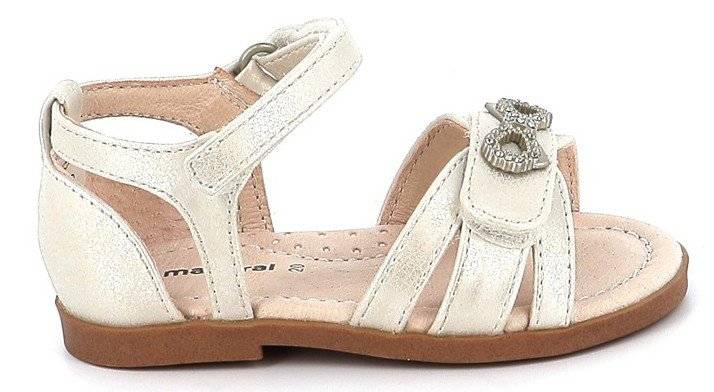 ΣΑΝΔΑΛΙΑ MAYORAL 41448-092 ΑΣΠΡΟ ΙΡΙΔΙΖΩΝ (EU:20) MAYORAL