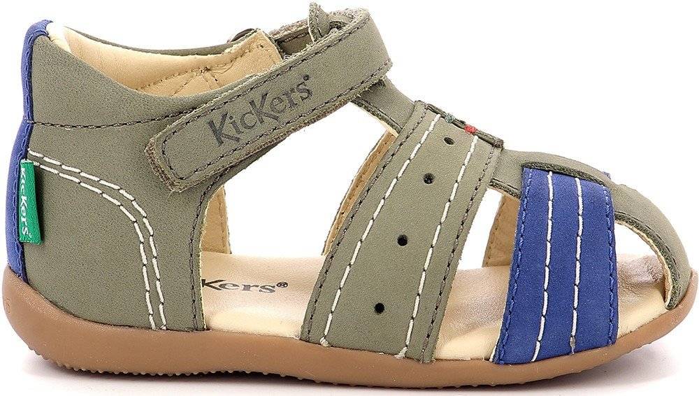 ΠΑΠΟΥΤΣΟΠΕΔΙΛΑ KICKERS BIGBAZAR-2 786422 ΧΑΚΙ/ΜΠΛΕ (EU:19) KICKERS