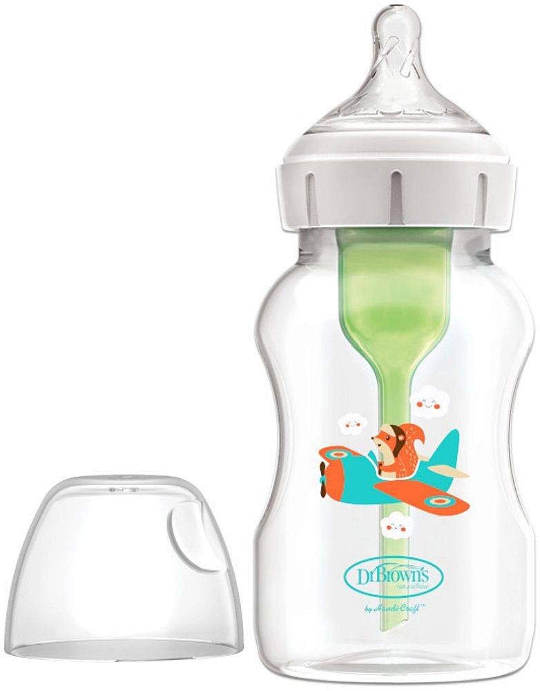 ΜΠΙΜΠΕΡΟ ΠΛΑΣΤΙΚΟ DR.BROWN'S OPTIONS+ (Φ.Λ) 330 ML DR BROWNS