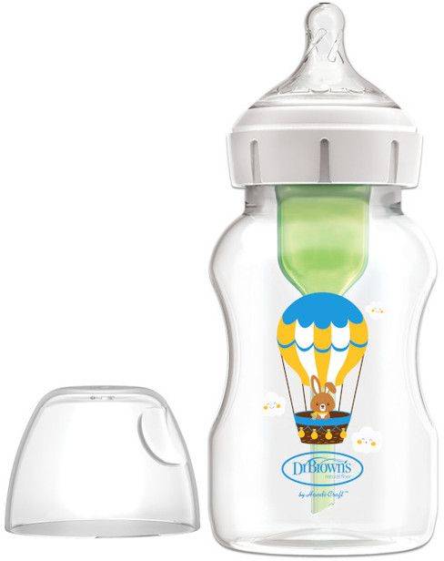 ΜΠΙΜΠΕΡΟ ΠΛΑΣΤΙΚΟ DR.BROWN'S OPTIONS+ (Φ.Λ) 330 ML