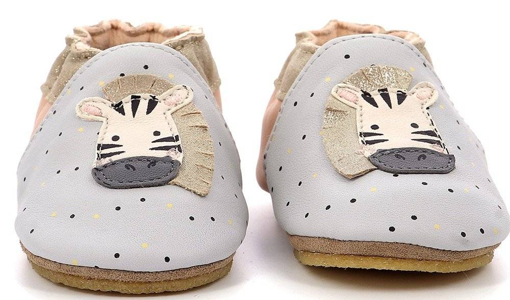 ΠΑΝΤΟΦΛΑΚΙΑ ROBEEZ CUTE ZEBRA CRP 932310 ΓΚΡΙ/ΡΟΖ (EU:17/18)