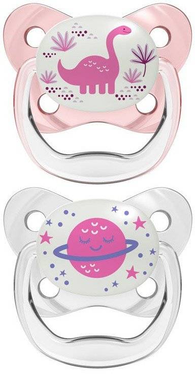 ΠΙΠΙΛΑ ΝΥΚΤΟΣ ΣΙΛΙΚΟΝΗ DR.BROWN'S ΠΕΤΑΛΟΥΔΑ PREVENT 6-18M ΡΟΖ DR BROWNS