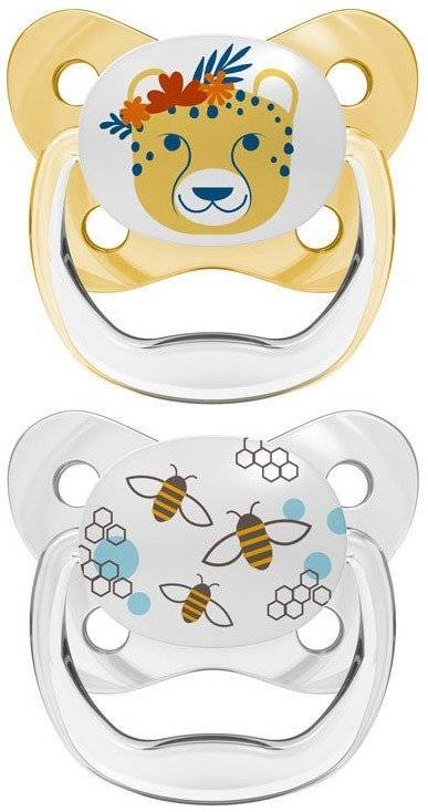 ΠΙΠΙΛΑ ΣΙΛΙΚΟΝΗ DR.BROWN'S ΠΕΤΑΛΟΥΔΑ PREVENT 6-18M ΚΡΕΜ DR BROWNS