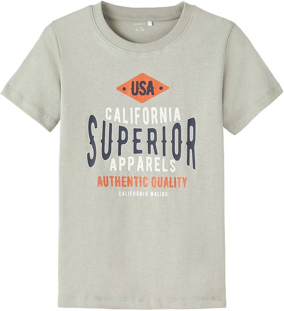 T-SHIRT NAME IT 13213230 NKMBERT ΓΚΡΙ (122-128 CM)-(7-8 ΕΤΩΝ)
