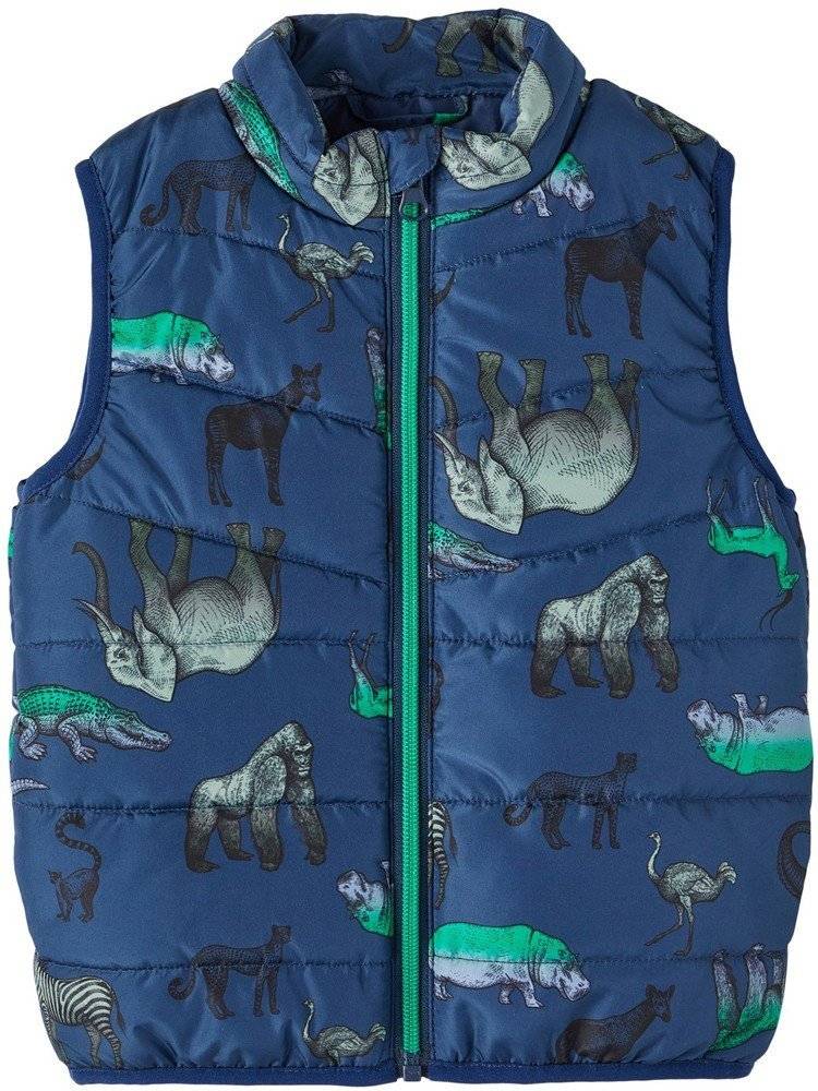 ΑΜΑΝΙΚΟ ΜΠΟΥΦΑΝ NAME IT 13211819 NMMMYLANE ΣΚΟΥΡΟ ΜΠΛΕ (92 CM)-(2 ΕΤΩΝ) NAME IT