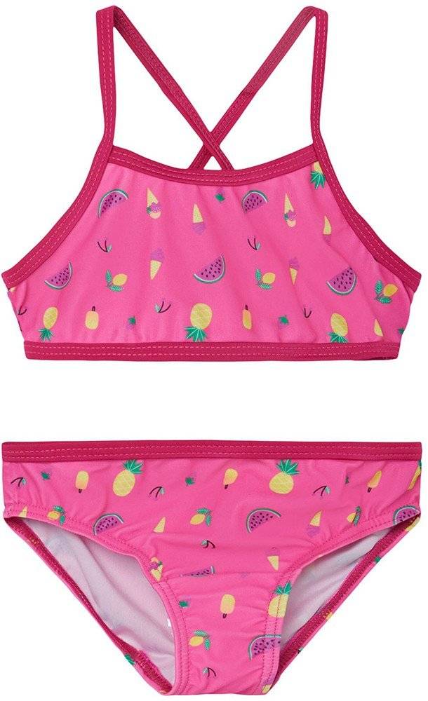 BIKINI SET NAME IT 13212913 NMFZIZA ΣΚΟΥΡΟ ΡΟΖ (110-116 CM)-(5-6 ΕΤΩΝ) NAME IT