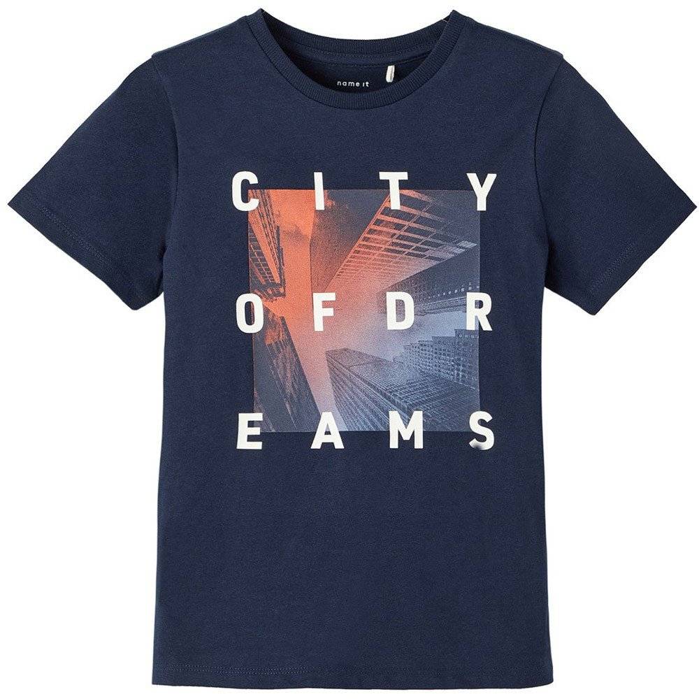 T-SHIRT NAME IT 13213248 NKMHENNE ΣΚΟΥΡΟ ΜΠΛΕ (158-164 CM)-(13-14 ΕΤΩΝ) NAME IT