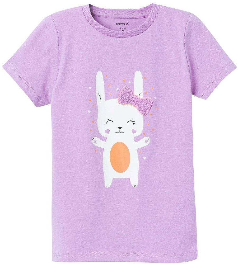 T-SHIRT NAME IT 13213339 NMFHILDE ΑΝΟΙΧΤΟ ΜΩΒ (104 CM)-(4 ΕΤΩΝ) NAME IT