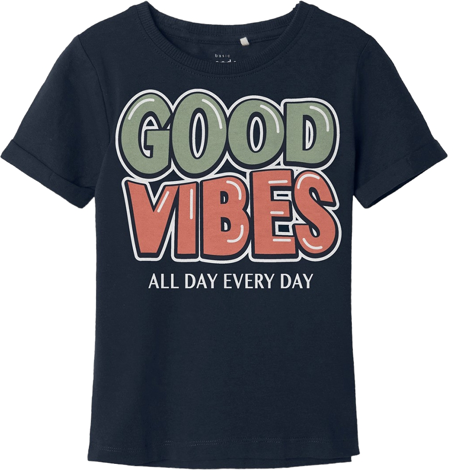 T-SHIRT NAME IT 13214988 NMMVUX ΣΚΟΥΡΟ ΜΠΛΕ (116 CM)-(6 ΕΤΩΝ) NAME IT