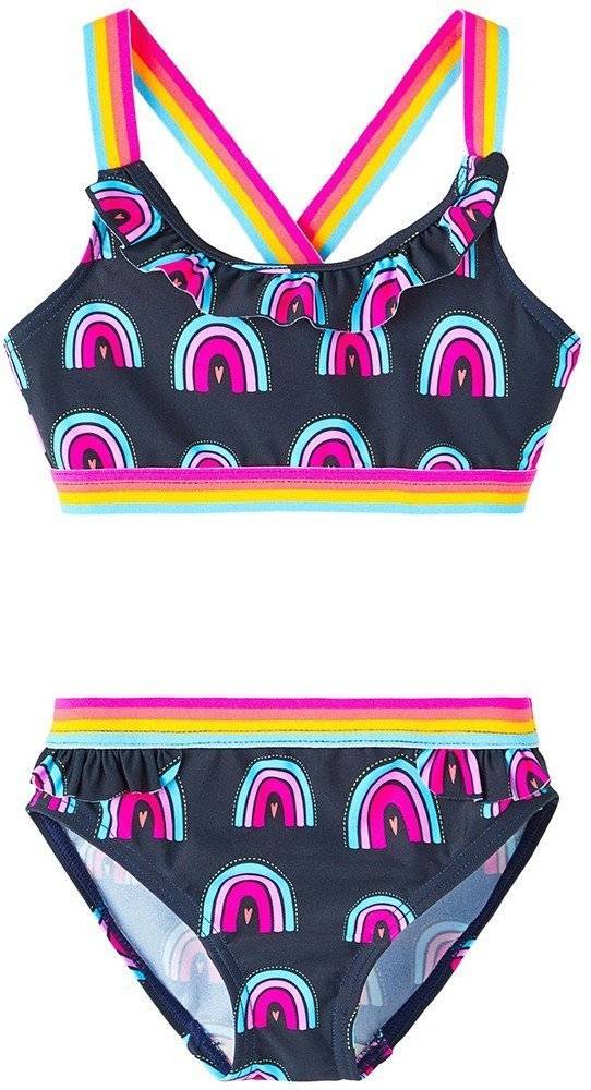 BIKINI SET NAME IT 13213790 NMFZULLU ΣΚΟΥΡΟ ΜΠΛΕ (86-92 CM)-(1-2 ΕΤΩΝ) NAME IT