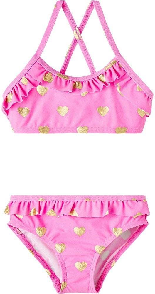 BIKINI SET NAME IT 13213796 NMFZUMA ΡΟΖ (110-116 CM)-(5-6 ΕΤΩΝ) NAME IT