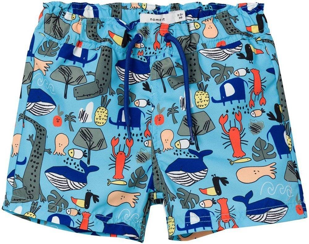 ΜΑΓΙΟ ΒΕΡΜΟΥΔΑ NAME IT13213923 NMMZETUS ΜΠΛΕ (104 CM)-(4 ΕΤΩΝ)