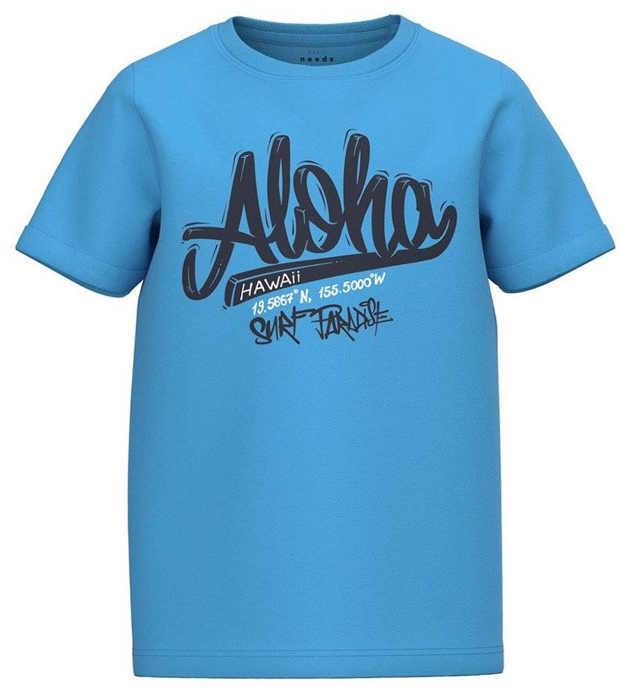 T-SHIRT NAME IT 13214375 NKMVUX ΑΝΟΙΧΤΟ ΜΠΛΕ (122-128 CM)-(7-8 ΕΤΩΝ) NAME IT