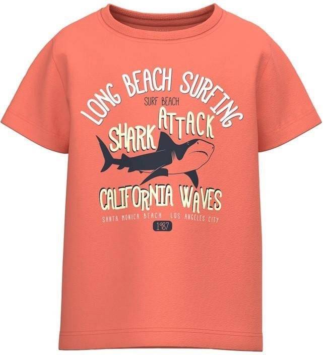 T-SHIRT NAME IT 13215002 NMMVAGNO ΠΟΡΤΟΚΑΛΙ (110 CM)-(5 ΕΤΩΝ) NAME IT