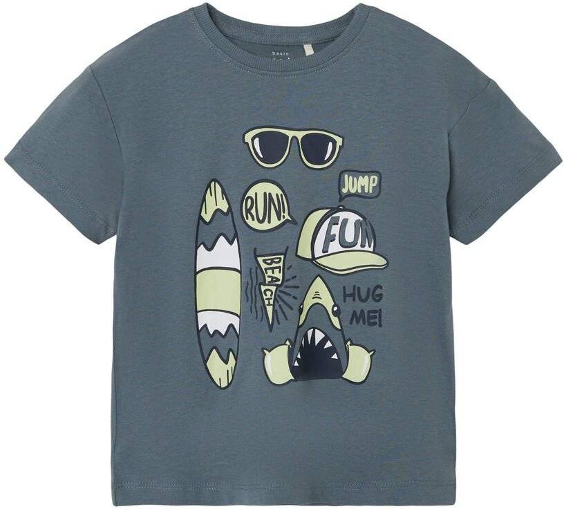 T-SHIRT NAME IT 13215002 NMMVAGNO ΓΚΡΙ (92 CM)-(2 ΕΤΩΝ) NAME IT