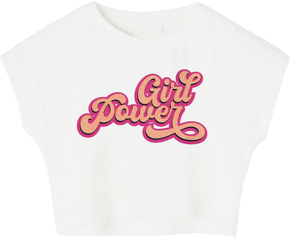 CROP TOP NAME IT 13215042 NMFVILMA ΛΕΥΚΟ (92 CM)-(2 ΕΤΩΝ)