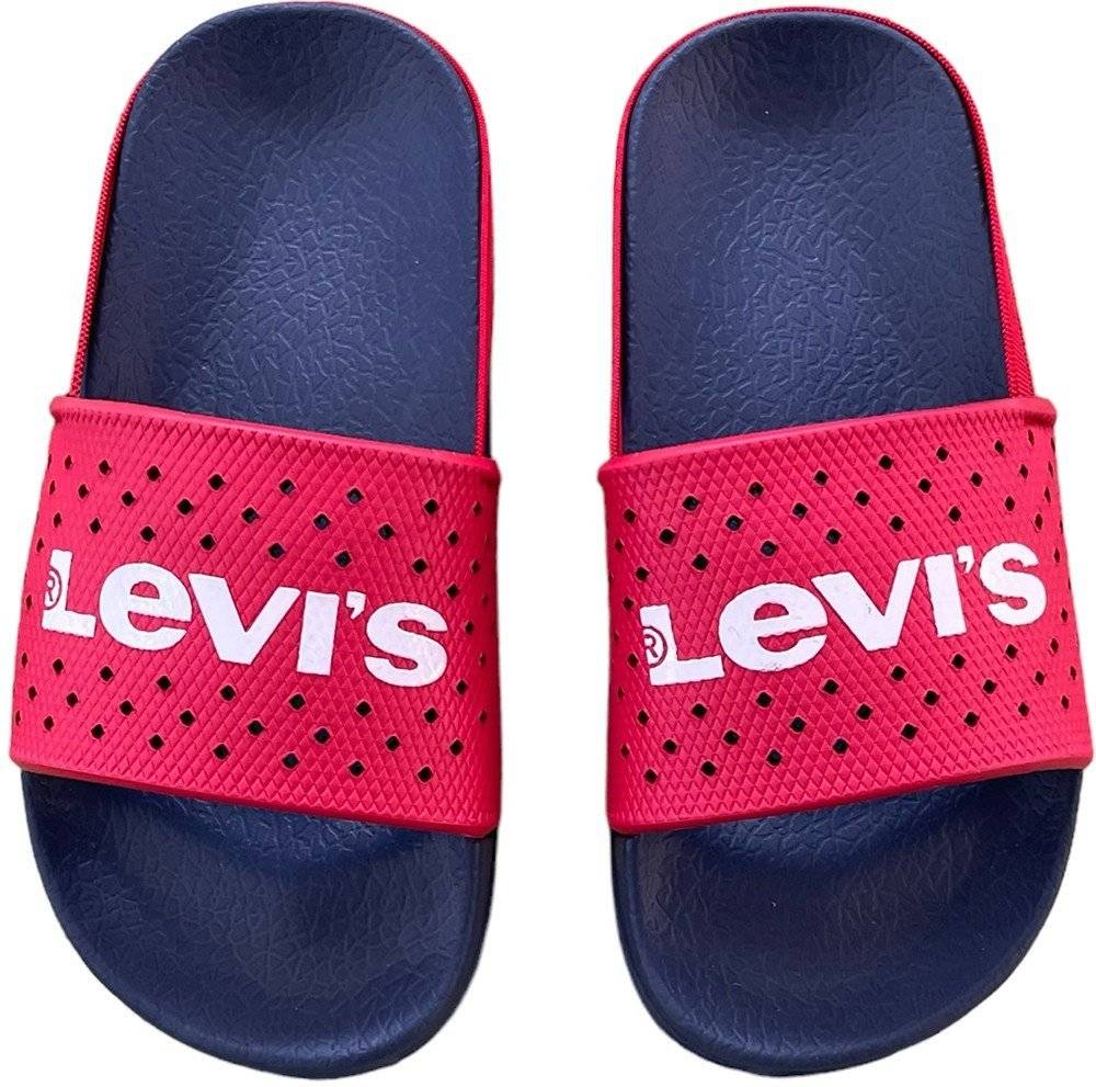 ΣΑΓΙΟΝΑΡΕΣ LEVI'S JUNE PERF MINI VPOL0142S ΚΟΚΚΙΝΟ/ΜΠΛΕ (EU:22) LEVIS