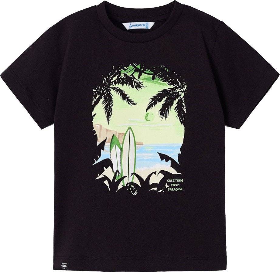 MAYORAL T-SHIRT MAYORAL 033 ΜΑΥΡΟ (104 CM)(4 ΕΤΩΝ)