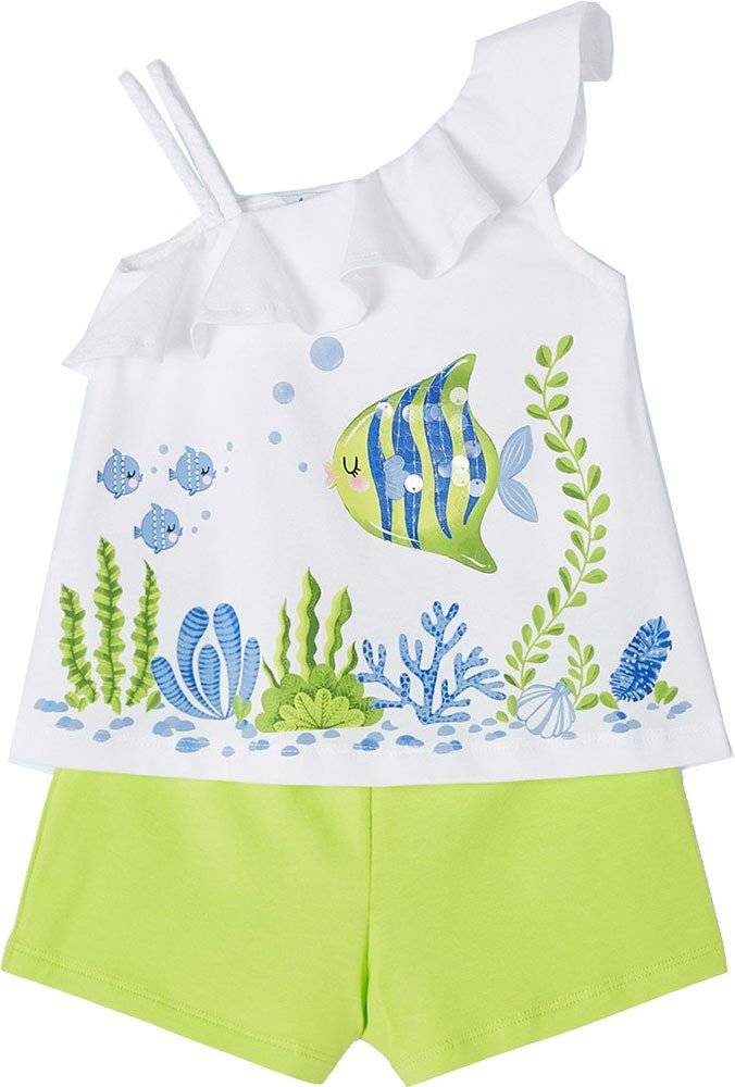 ΣΕΤ ΡΟΥΧΩΝ MAYORAL 096 ΑΝΟΙΧΤΟ ΠΡΑΣΙΝΟ (98 CM)(3 ΕΤΩΝ) MAYORAL