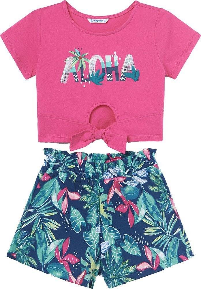 ΣΕΤ ΡΟΥΧΩΝ MAYORAL 046 ΣΚΟΥΡΟ ΡΟΖ (166 CM)(16 ΕΤΩΝ) MAYORAL