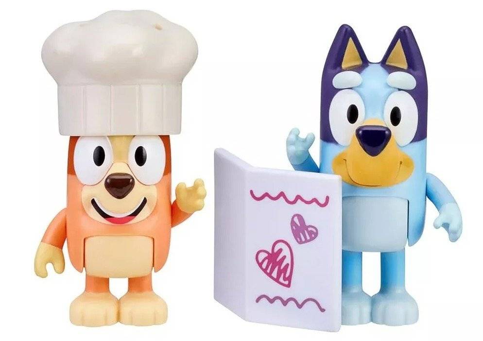 BLUEY S2 MINI ΦΙΓΟΥΡΑ 2 PACK FANCY RESTAURANT GIOCHI PREZIOSI