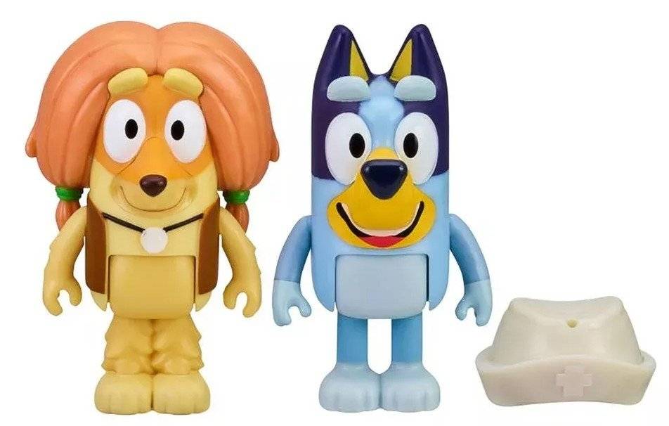 GIOCHI PREZIOSI BLUEY S2 MINI ΦΙΓΟΥΡΑ 2 PACK DOCTOR CHECKUP