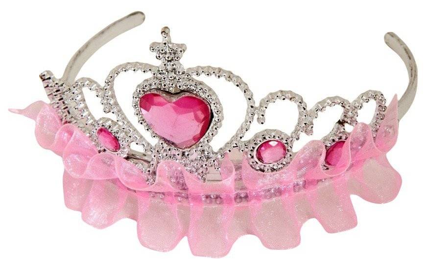 ΣΤΕΜΑ RUBIE'S ΠΡΙΓΚΙΠΙΣΣΑΣ ΜΕ ΤΟΥΛΙ ΡΟΖ (7833) RUBIES