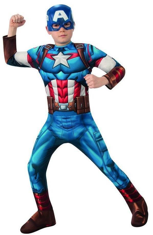 ΣΤΟΛΗ CAPTAIN AMERICA HS (702563) XSMALL (3-4 ΕΤΩΝ) RUBIES