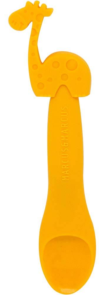 ΒΡΕΦΙΚΟ ΚΟΥΤΑΛΙ ΣΙΛΙΚΟΝΗΣ MARCUS - MARCUS FEEDING SPOOΝ LOLA ΚΑΜΗΛΟΠΑΡΔΑΛΗ ΚΙΤΡΙΝΟ 6ΜΗΝΩΝ+