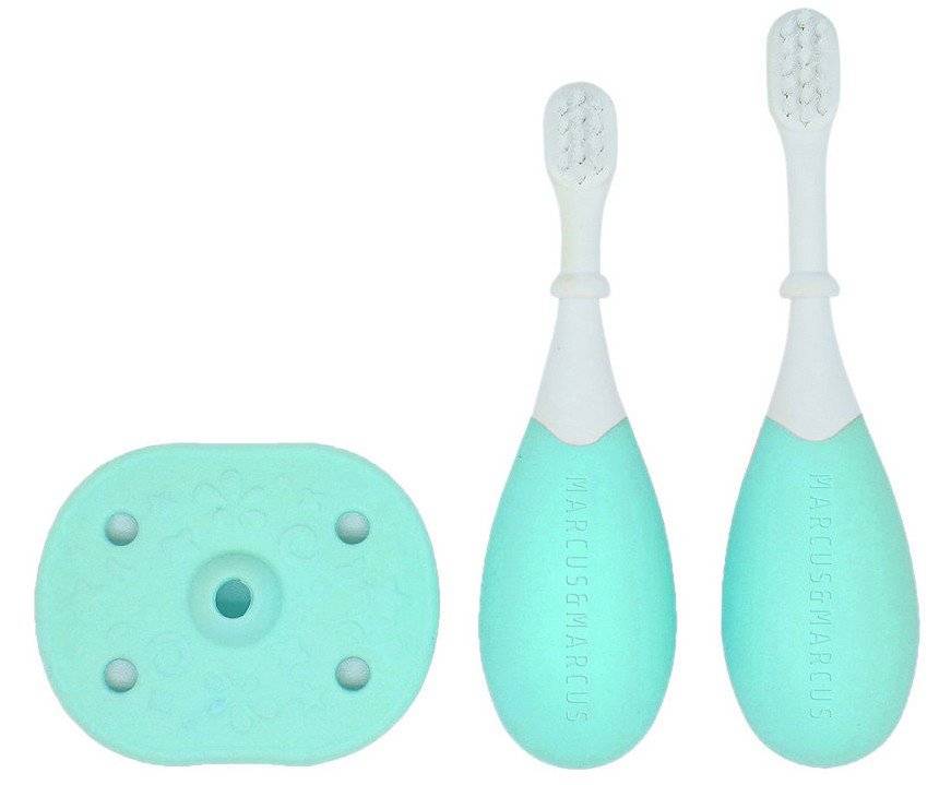 ΣΕΤ ΟΔΟΝΤΟΒΟΥΡΤΣΕΣ ΣΙΛΙΚΟΝΗΣ MARCUS - MARCUS ΜΠΛΕ 2ΤΜΧ MARCUS AND MARCUS