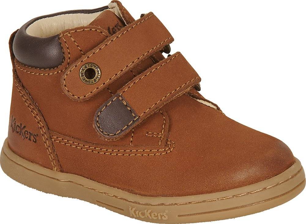ΜΠΟΤΑΚΙ KICKERS TACKEASY 571987 ΑΝΟΙΧΤΟ ΚΑΦΕ (EU:26)