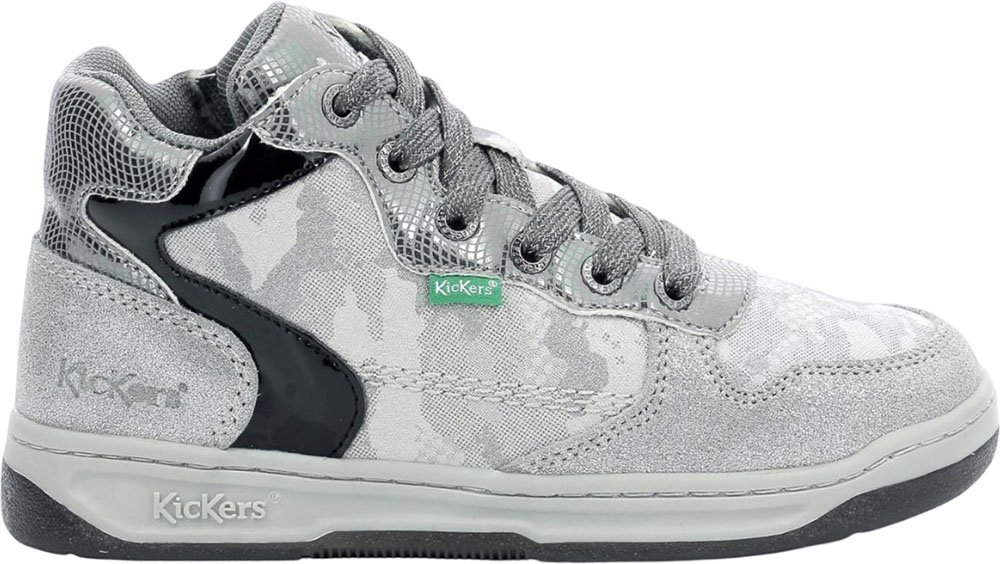 ΜΠΟΤΑΚΙ KICKERS KICKLAX 910882 ΜΑΥΡΟ/ΑΣΗΜΙ (EU:28)