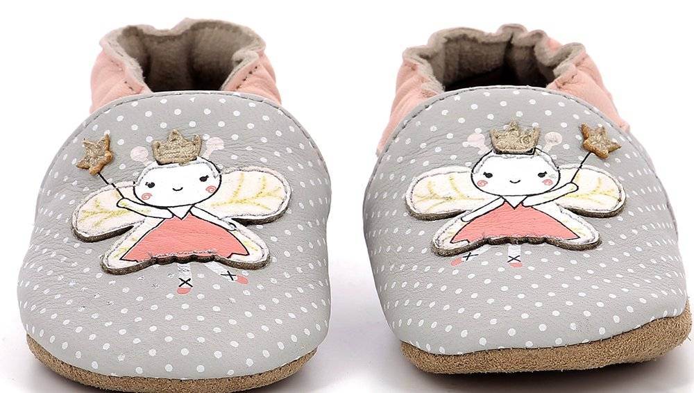 ROBEEZ ΠΑΝΤΟΦΛΑΚΙΑ ROBEEZ 946570 FANCY GIRL ΑΝΟΙΧΤΟ ΓΚΡΙ (EU:17-18)