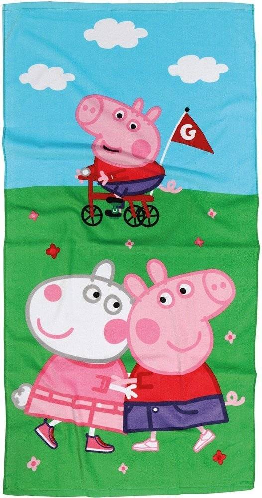 ΠΕΤΣΕΤΑ ΘΑΛΑΣΣΗΣ DAS HOME PEPPA PIG 5863 ΜΠΛΕ/ΠΡΑΣΙΝΟ 70X140CM
