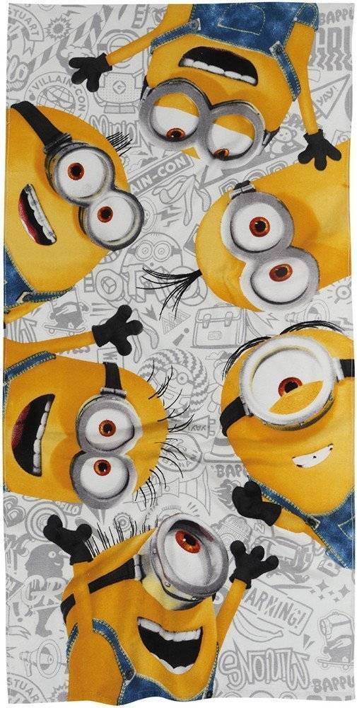 ΠΕΤΣΕΤΑ ΘΑΛΑΣΣΗΣ DAS HOME MINIONS 5866 ΚΙΤΡΙΝΟ 70X140CM