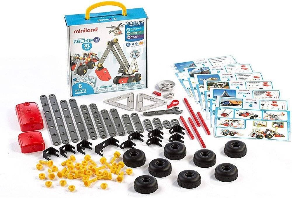 MINILAND ΠΑΙΧΝΙΔΙ ΣΥΝΑΡΜΟΛΟΓΗΣΗΣ MINILAND ACTIVITY MECANIKO 81ΤΜΧ